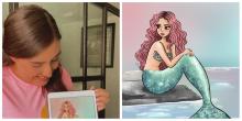 Shakira compartió la imagen de la diseñadora de Radiogrupo 