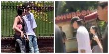 Captan a Peso Pluma y Nicki Nicole paseando juntos en Disneyland