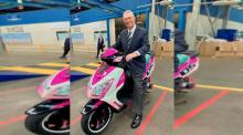 Moto de Barbie 