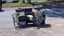 El accidente ocurrió la mañana de este sábado en el Municipio de Calvillo