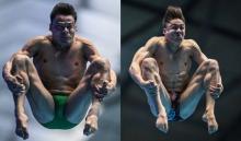 Los aztecas destacaron en el trampolín individual de 3 metros.