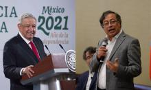 AMLO y Gustavo Petro 