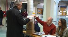 Alberto Fernández vota 