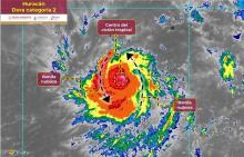 Huracán Dora se intensifica a categoría 2; no representa un peligro para México