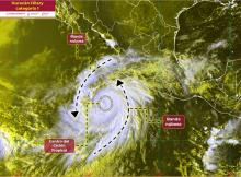 Se forma el huracán Hilary; provocará lluvias fuertes en varios estados