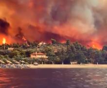 Incendios en Grecia 