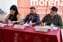 “La ley no se pacta, se cumple”; rechaza Morena “pacto de civilidad” con Gobierno del Estado 