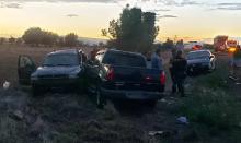Uno de los conductores inició una maniobra de vuelta en "U" e impactó en el costado la otra unidad