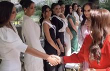 Candidatas a Mexicana Universal comen con la gobernadora Tere Jiménez