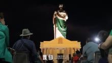 Inauguran una megaescultura de San Judas Tadeo en Badiraguato, Sinaloa