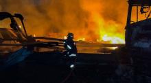 Destrucción en Odesa 