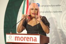 "Soy una perra del presidente López Obrador", presume diputada de Morena