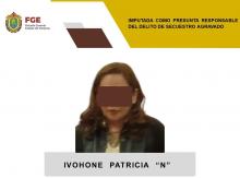 Detienen a directiva de medio de comunicación en Veracruz tras su presunta participación en un secuestro