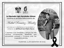 Asesinan a político del partido del presidente electo de Guatemala, Bernardo Arévalo