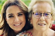 Murió la mamá de la conductora Aurora Valle
