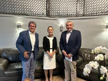 Sheinbaum, Monreal y López 