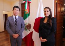 Tere Jiménez y Noriteru Fukushima