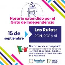 Horario extendido
