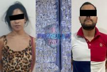 La droga estaba dentro de un auto y repartida en 300 envoltorios para su distribución 