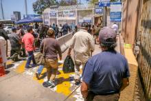 Comienza operativo en Ciudad Juárez para evitar campamento de migrantes