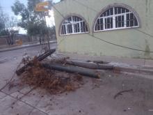 Apenas regresaron las lluvias y ya causaron daños en Jesús María 
