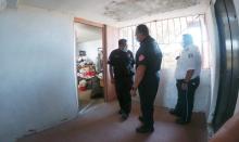 El reporte fue hecho por los vecinos del Fovissste Ojocaliente al detectar olores fétidos en el edificio