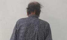 Es un velador que “trabaja” en la finca contigua a la casa de la menor y aprovechó que estaba sola en la calle