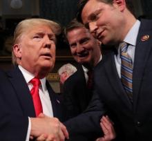 Cámara de Representantes ya tiene presidente, un simpatizante de Trump
