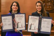 María Elena Álvarez-Buylla y Tere Jiménez
