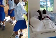 Estudiantes de Kenia son afectadas por una enfermedad que afecta sus extremidades