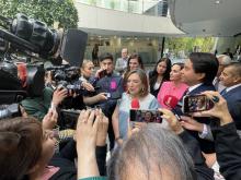 Comparece Xóchitl Gálvez ante la UNAM por presunto plagio en su informe de titulación