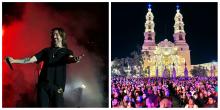 Juanes se presentó en la exedra para celebrar el aniversario de la Ciudad e Aguascalientes 