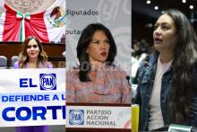 Diputadas de oposición respaldan a trabajadores del Poder Judicial