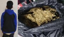 Ocurrió durante el operativo “Barrio Seguro” cuando el sospechoso se dio a la fuga sin motivo aparente