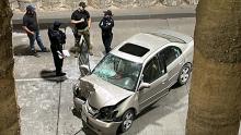 Fatal choque en el paso a desnivel que está “mal hecho” confirman una persona fallecida