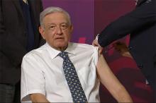 ¡Ya se vacunó! López Obrador invita a campaña de vacunación invernal