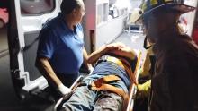 Sucedió cerca del autódromo de Aguascalientes y gracias al chofer del trailer no sucedió una tragedia