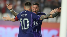 Perú 0-2 Argentina