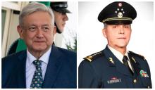 AMLO y Salvador Cienfuegos 