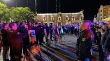 Rinden hoomenaje a tripulantes del Águila 1, a un año de su caída.