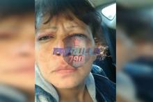 Mujer capturada 