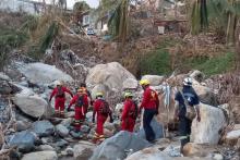 Actualizan a 31 el número de personas desaparecidas tras el paso de Otis en Acapulco
