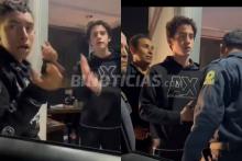 Joven de Puebla golpea a guardia de seguridad; Prepa Anáhuac lo da de baja 