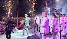Virlán García estuvo en el cierre de la feria de Pabellón con récord de asistencia 