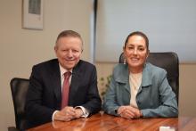 Claudia Sheinbaum y Arturo Zaldívar 