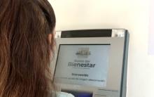 Cajero del Banco del Bienestar