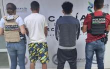 Por el momento son dos los detenidos y los cuales ya están a disposición de un Juez