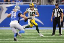 ¿No que muy “lion”? Los Green Bay Packers borran a los Detroit Lions en primer partido de “Thanksgiving”