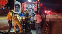 Se iba a meter con dos amigos para seguir tomando, pero sufrió la aparatosa caida