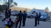 Lo tuvieron que bajar cargando y sus familiares lo trasladaron a un Hospital